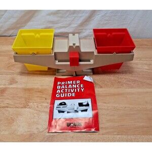Vintage Ohaus Primer Balance Scale 1976 Learning Science Toy Activity Classroom